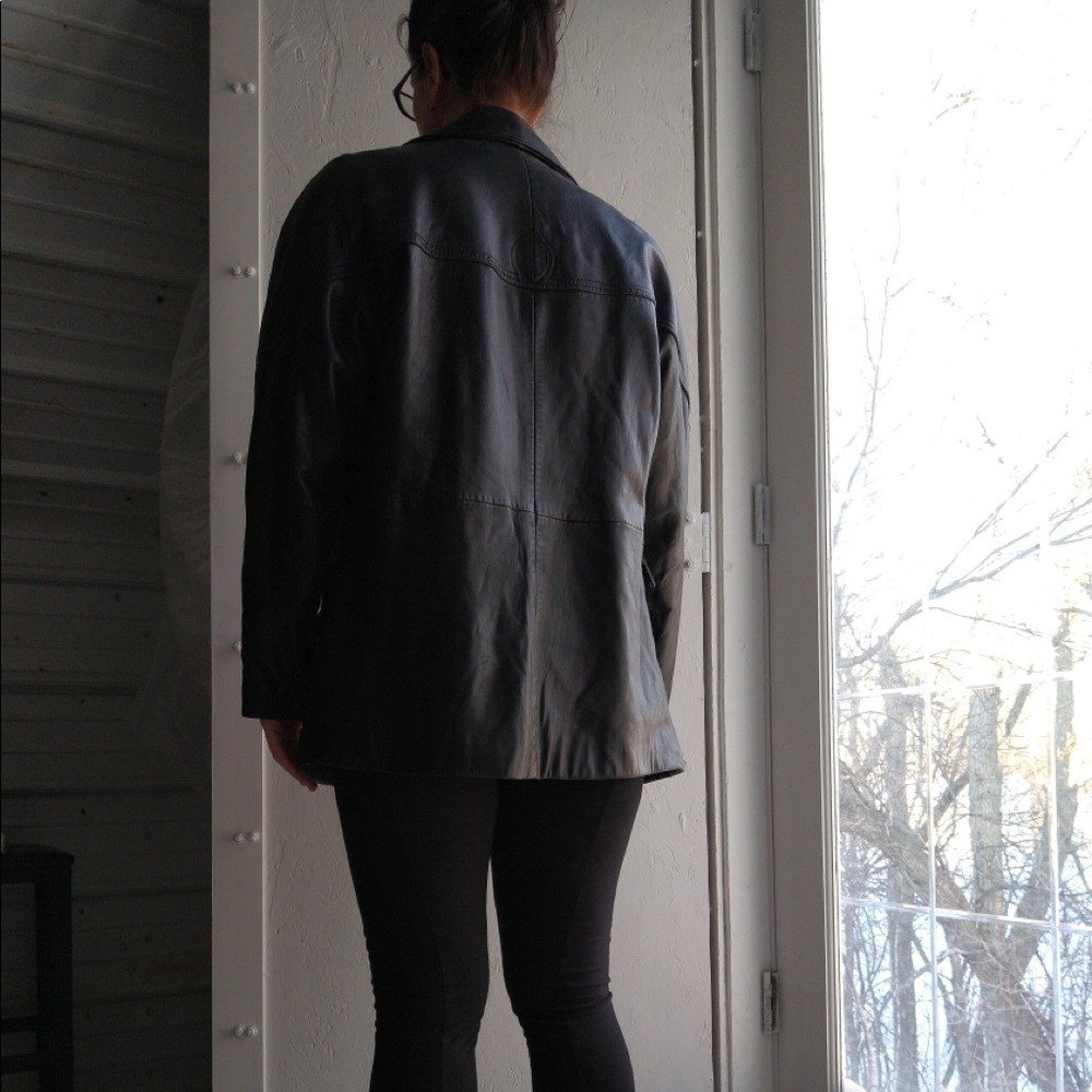 Express Leather Jacket - image 5